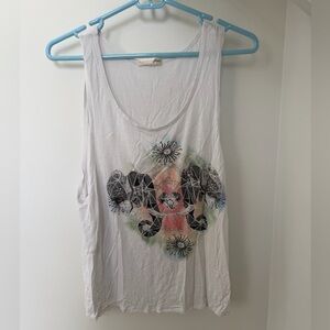 Agaci women’s print tank top size M s